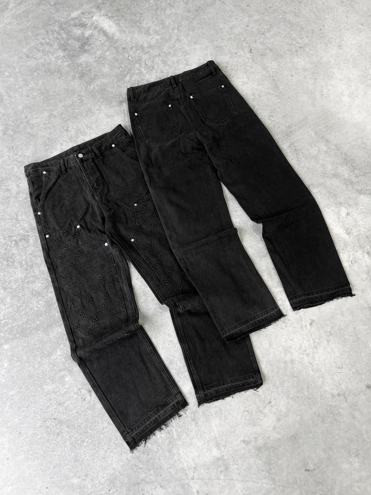 Jeans 808 Bootleg - Noir