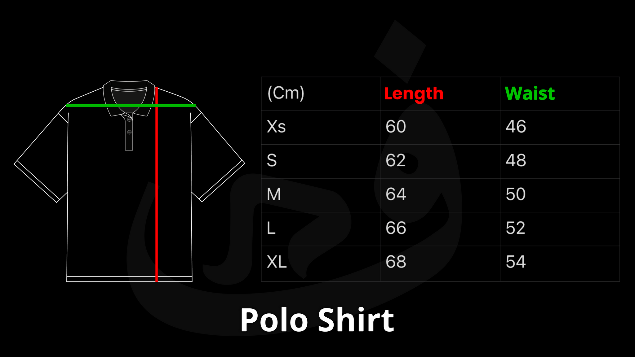 Polo Shirt 808 - Noir