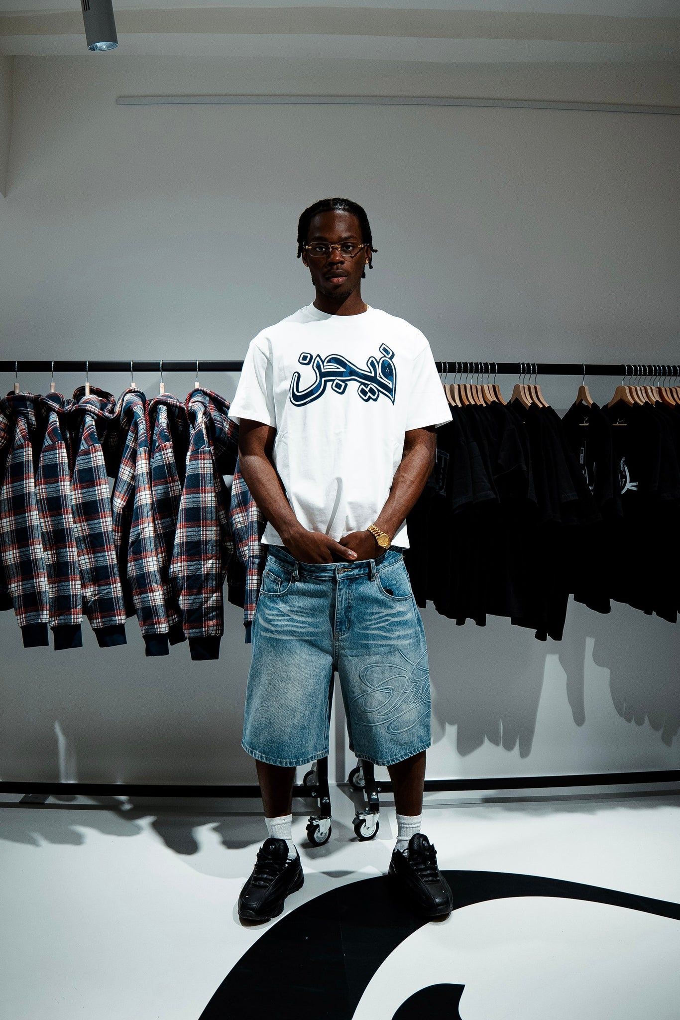 Short Jeans Visionary - Bleu