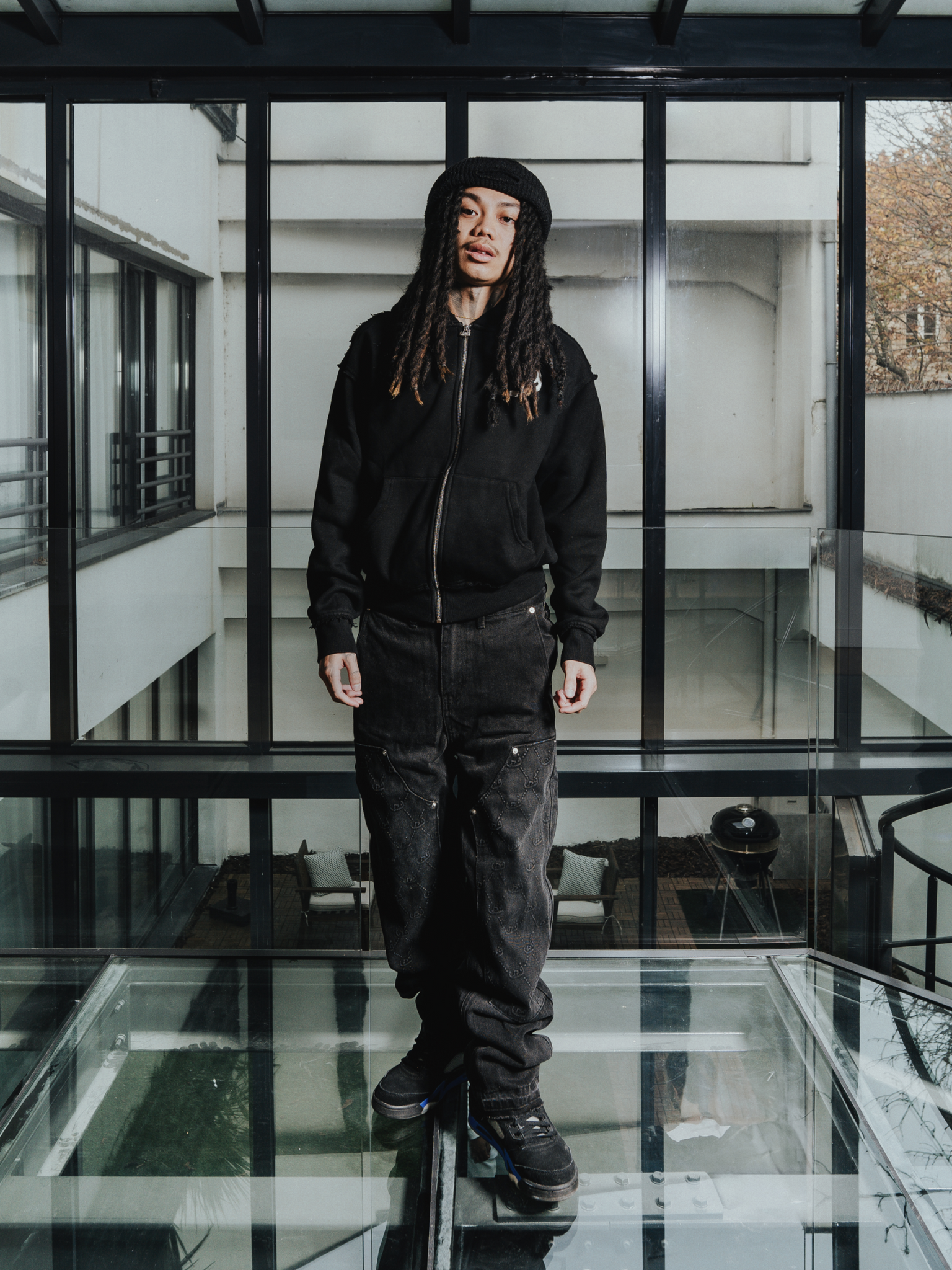 Jeans 808 Bootleg - Noir